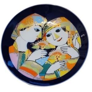 Rosenthal vintage plate Bjorn Wiinblad Germany studioline